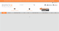 Desktop Screenshot of beautyshop24.de